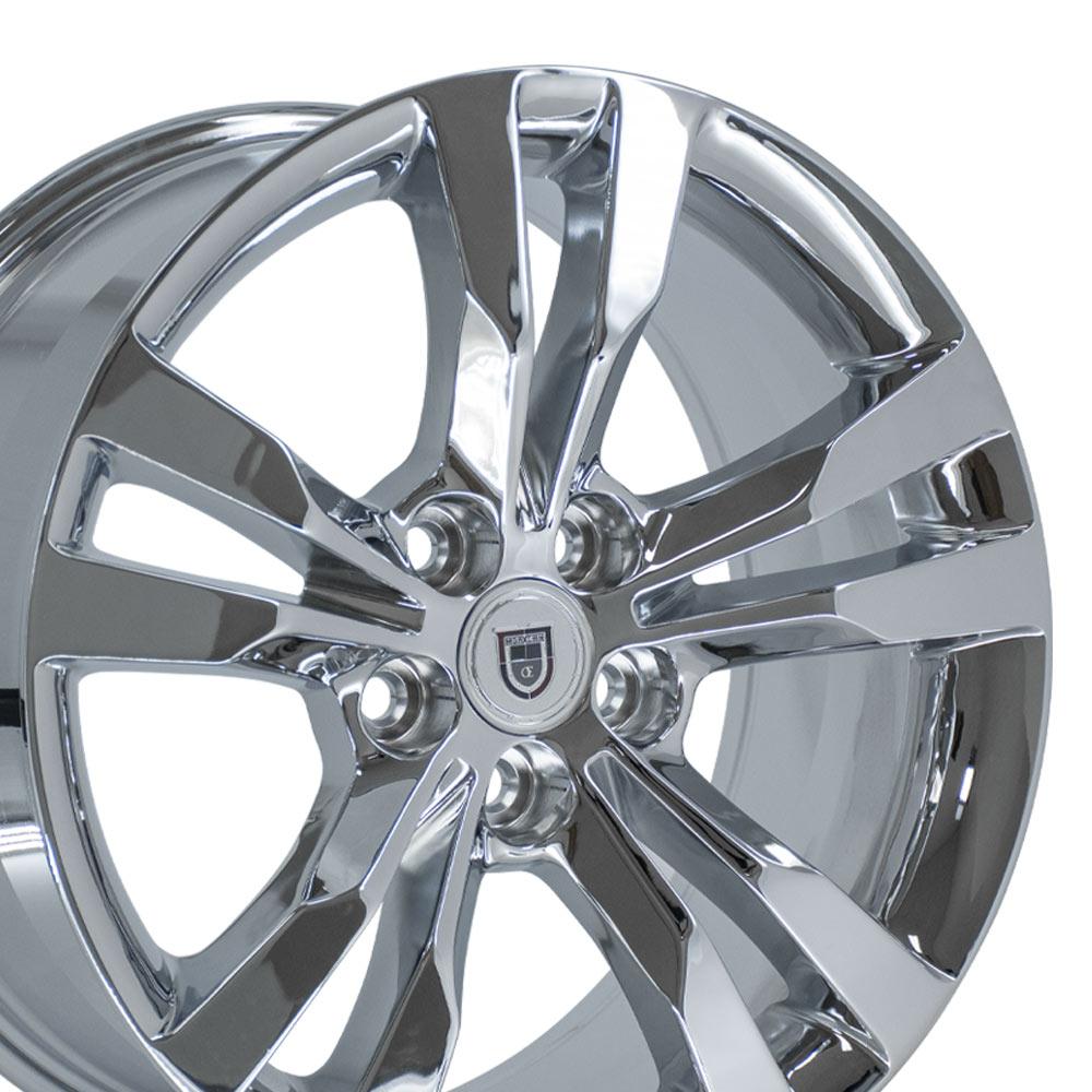 Set of 4 OE Wheels CA15A 18x8.5 Chrome wheel, 5x115, 40mm offset