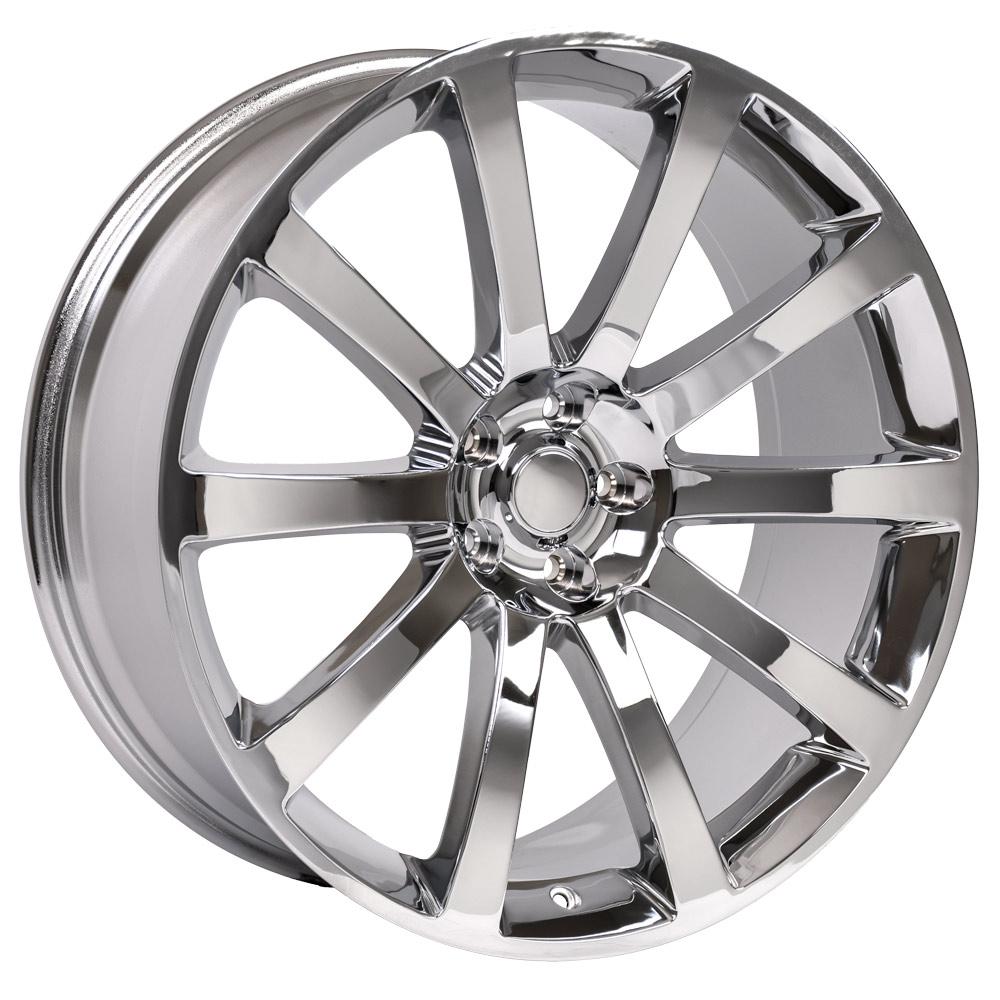 Set of 4 OE Wheels CL02 20x9 Chrome wheel, 5x115, 25.55mm offset
