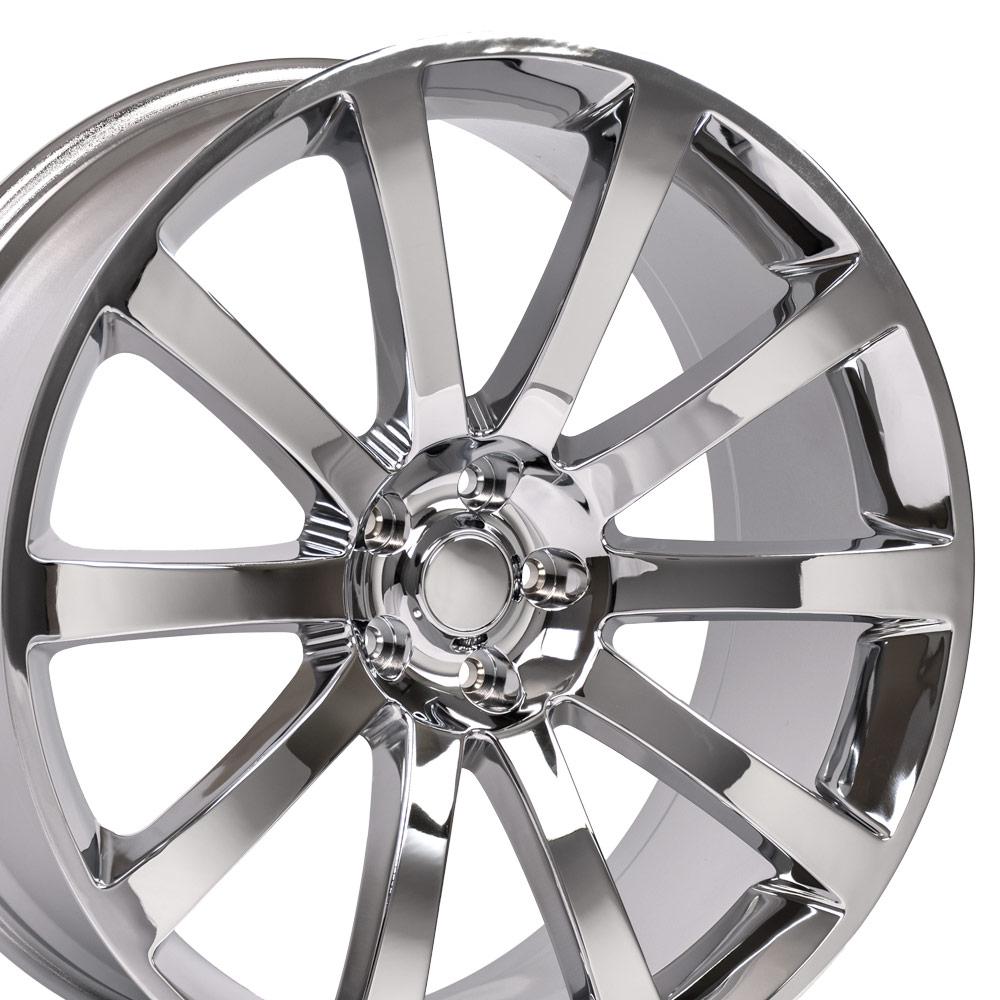 Set of 4 OE Wheels CL02 20x9 Chrome wheel, 5x115, 25.55mm offset