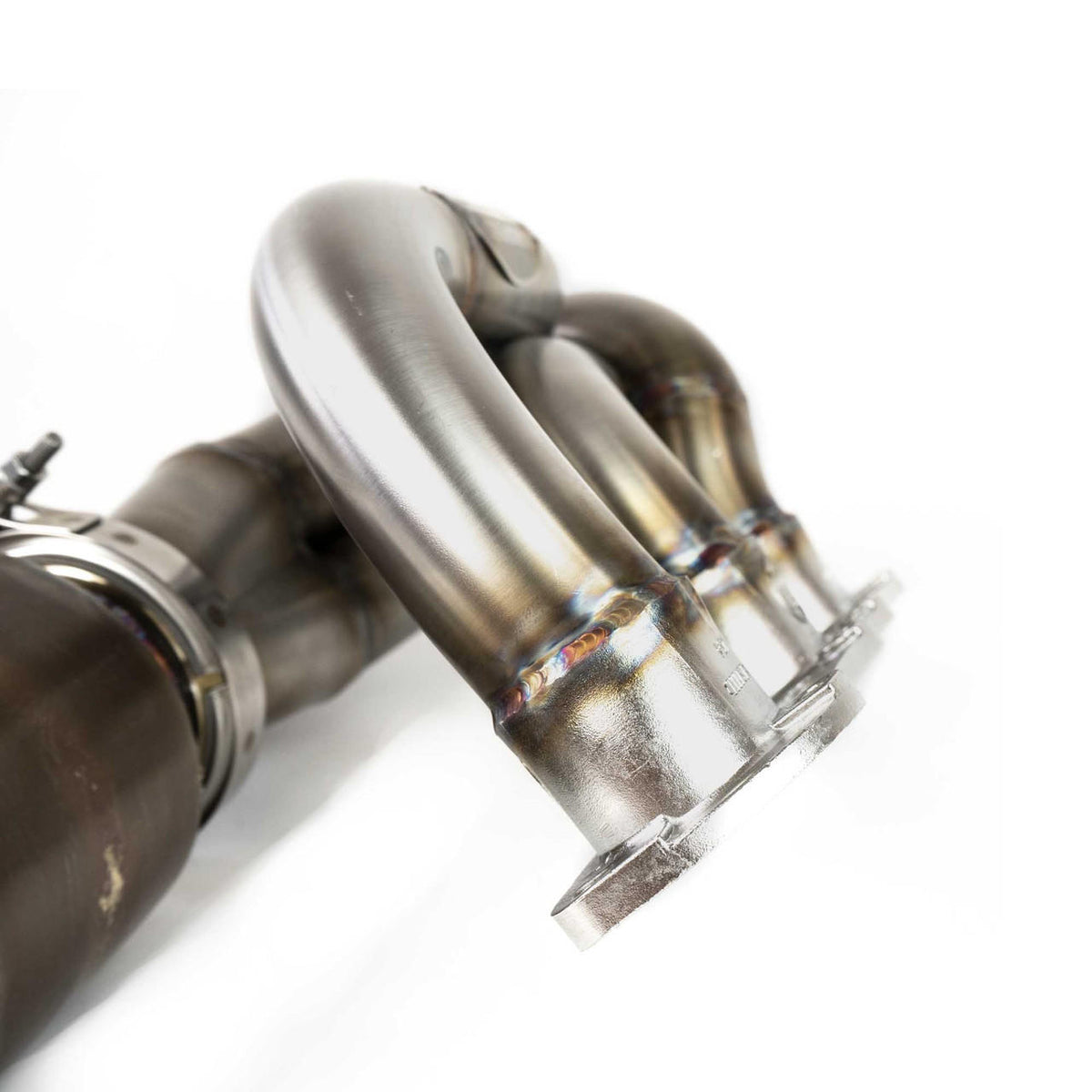 2015-2016 Porsche 981 Cayman GT4 / Boxster Spyder Fabspeed RENNKRAFT Modular Headers with HJS Catalytic Converters - image 6