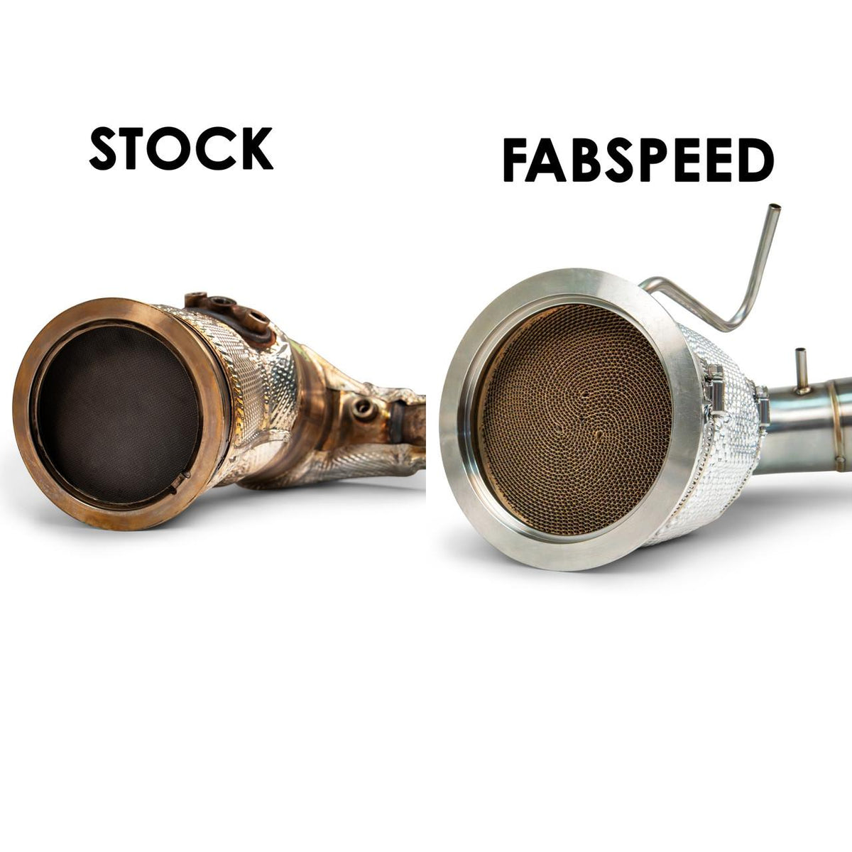 2019-2026 Porsche Cayenne S/GTS/Turbo Fabspeed Sport Catalytic Converters - image 8