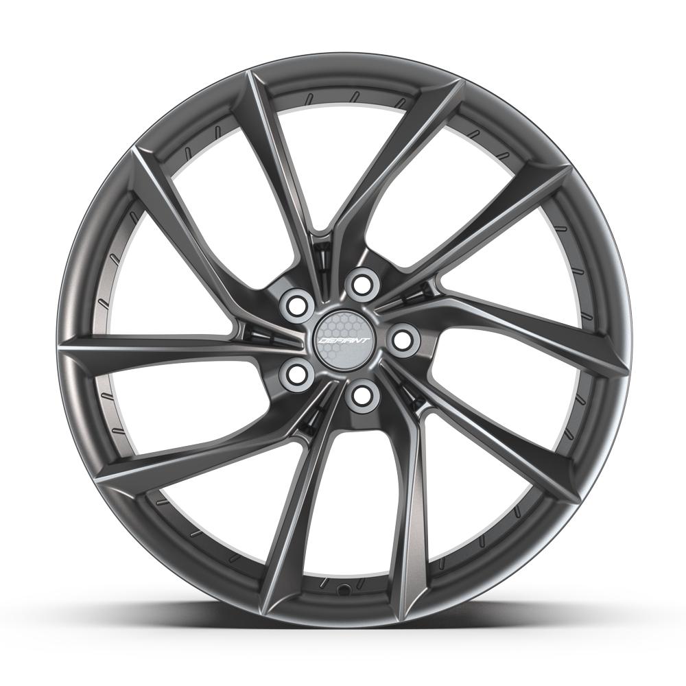 Defiant DF06 20x9 Dark Satin Charcoal wheel, 5x114.3, 35mm offset