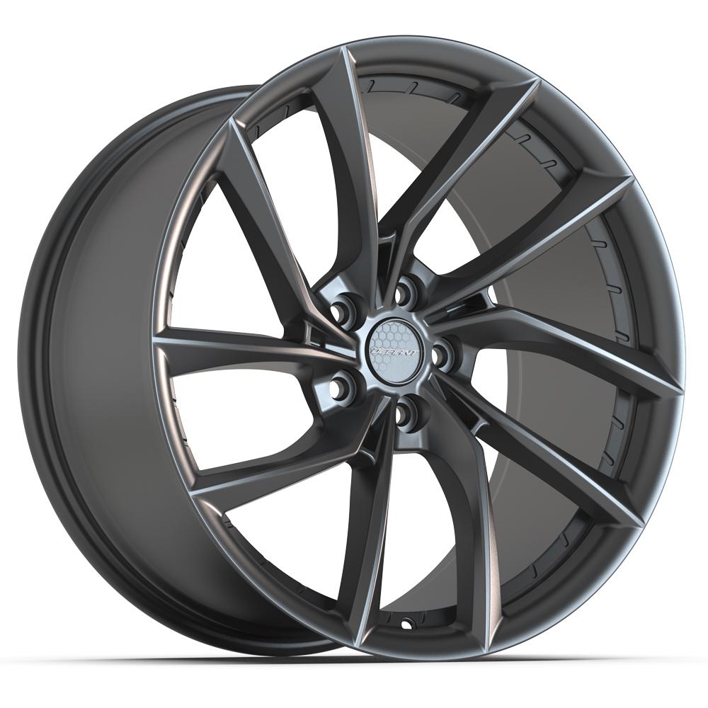 Defiant DF06 20x10 Dark Satin Charcoal wheel, 5x120, 35mm offset