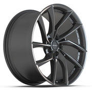 Defiant DF06 20x10 Dark Satin Charcoal wheel, 5x114.3, 35mm offset