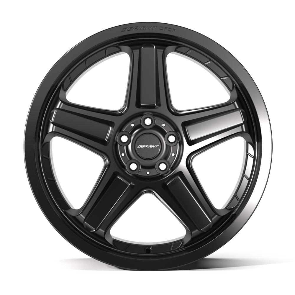 Defiant DF07 20x9.5 Satin Black wheel, 5x115, 15mm offset