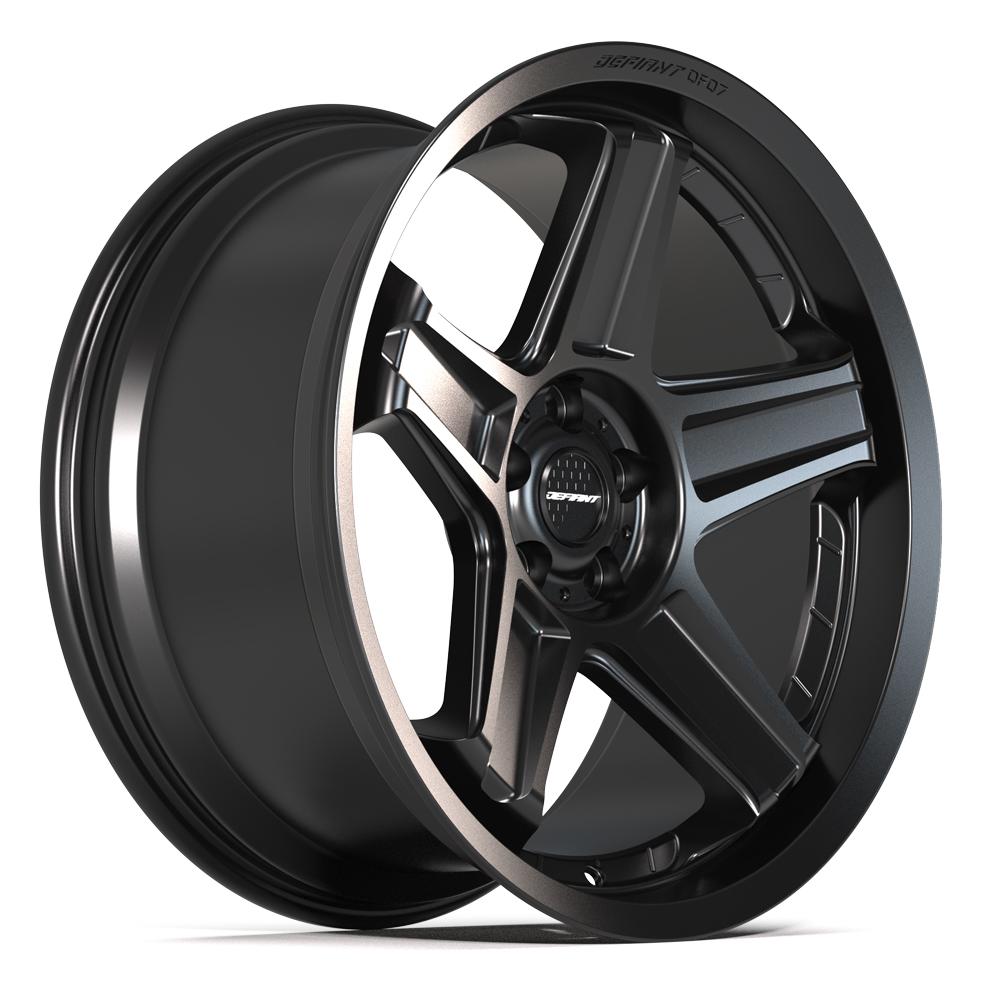 Defiant DF07 20x9.5 Satin Black wheel, 5x115, 15mm offset