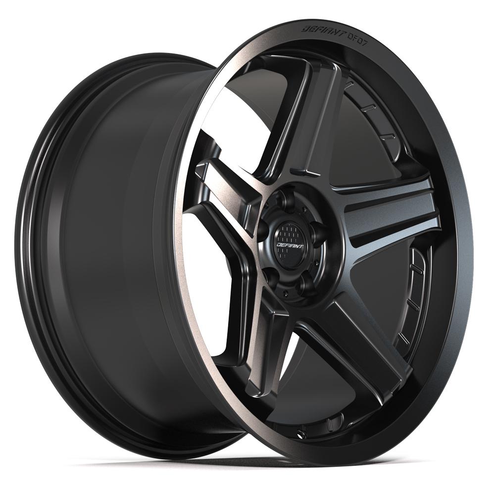 Defiant DF07 20x10.5 Satin Black wheel, 5x115, 26mm offset