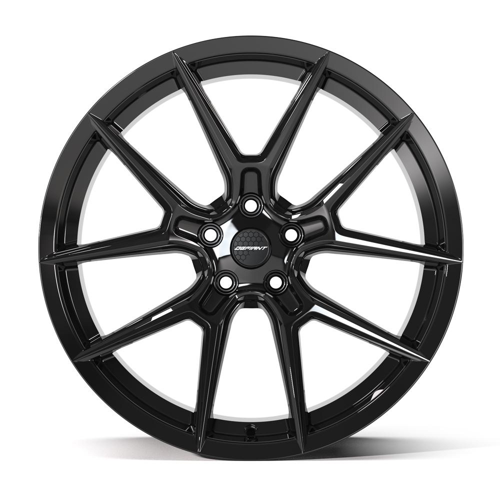 Defiant DF08 20x10 Gloss Black wheel, 5x114.3, 38mm offset