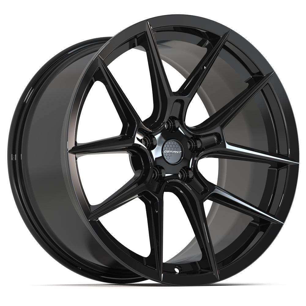 Defiant DF08 20x10 Gloss Black wheel, 5x114.3, 38mm offset