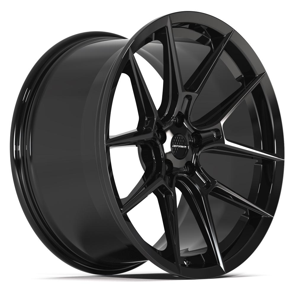 Defiant DF08 20x10 Gloss Black wheel, 5x114.3, 38mm offset