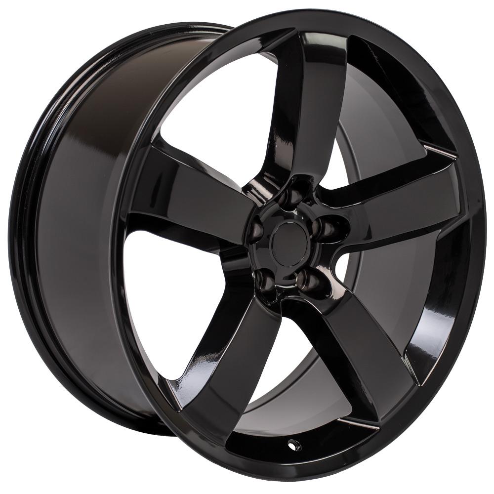 Set of 4 OE Wheels DG04 20x9 Gloss Black wheel, 5x115, 20mm offset