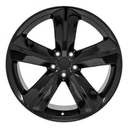 OE Wheels DG05 20x9 Gloss Black wheel, 5x115, 20mm offset