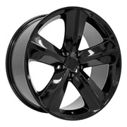 OE Wheels DG05 20x9 Gloss Black wheel, 5x115, 20mm offset