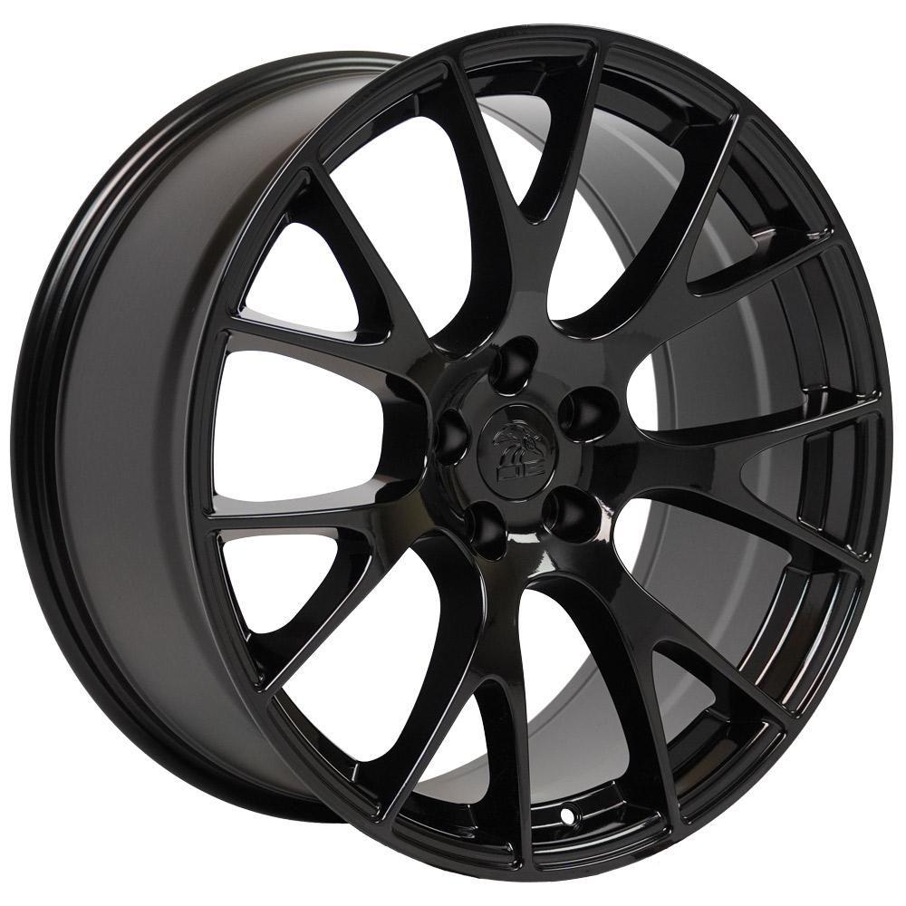 OE Wheels DG15 20x9 Gloss Black wheel, 5x115, 18mm offset