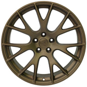 Set of 4 OE Wheels DG15 20x10 Satin Bronze wheel, 5x115, 18mm offset