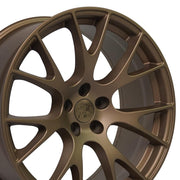 OE Wheels DG15 20x9 Satin Bronze wheel, 5x115, 18mm offset