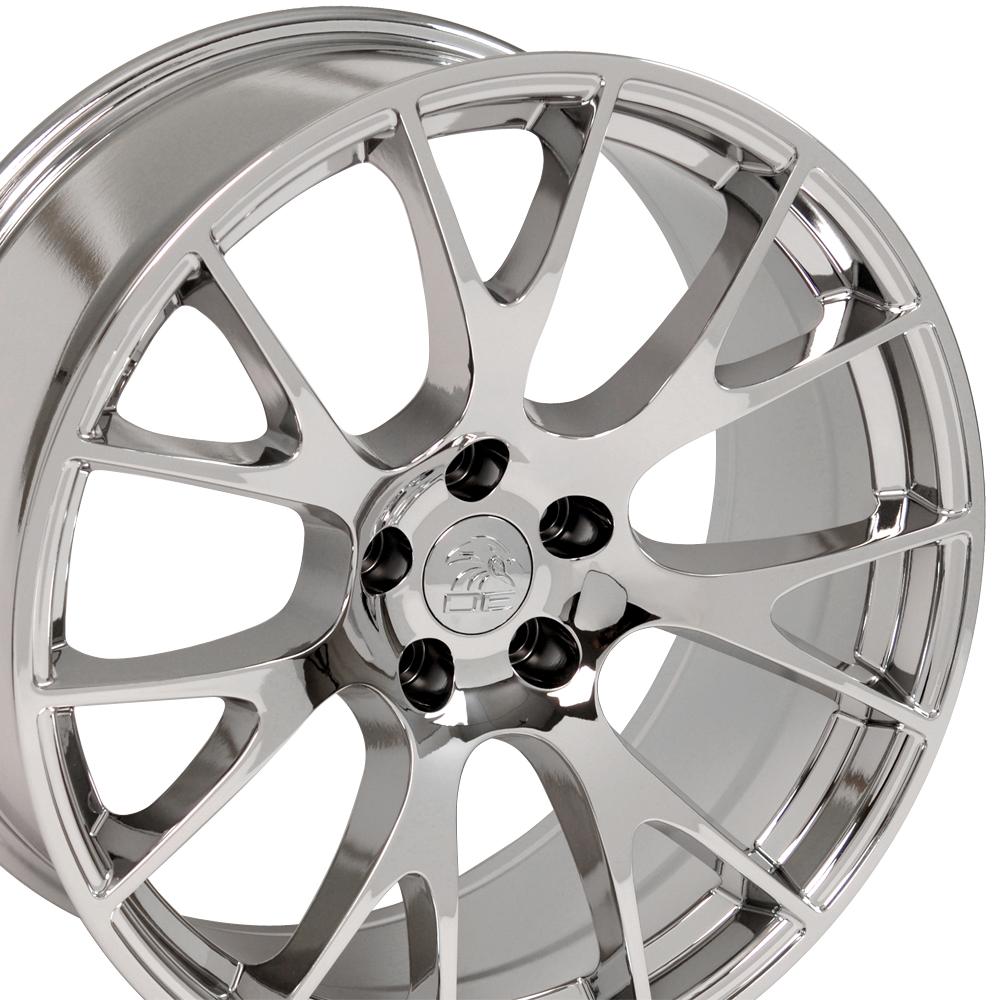 Set of 4 OE Wheels DG15 20x9 Chrome wheel, 5x115, 18mm offset