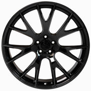 Set of 4 OE Wheels DG15 20x10 Gloss Black wheel, 5x115, 18mm offset