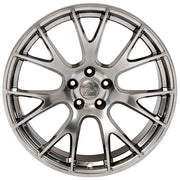 Set of 4 OE Wheels DG15 20x10 Gloss Hyper Black wheel, 5x115, 18mm offset