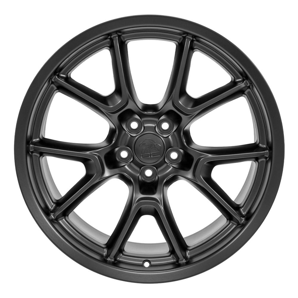 OE Wheels DG21 20x9 Satin Black wheel, 5x115, 18mm offset