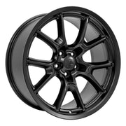 OE Wheels DG21 20x9 Satin Black wheel, 5x115, 18mm offset