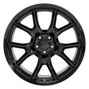 OE Wheels DG21 20x10 Gloss Black wheel, 5x115, 18mm offset