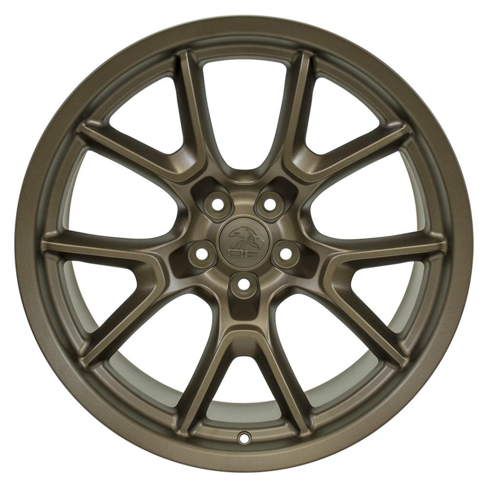 OE Wheels DG21 20x10 Satin Bronze wheel, 5x115, 18mm offset