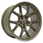 Set of 4 OE Wheels DG21 20x10 Satin Bronze wheel, 5x115, 18mm offset