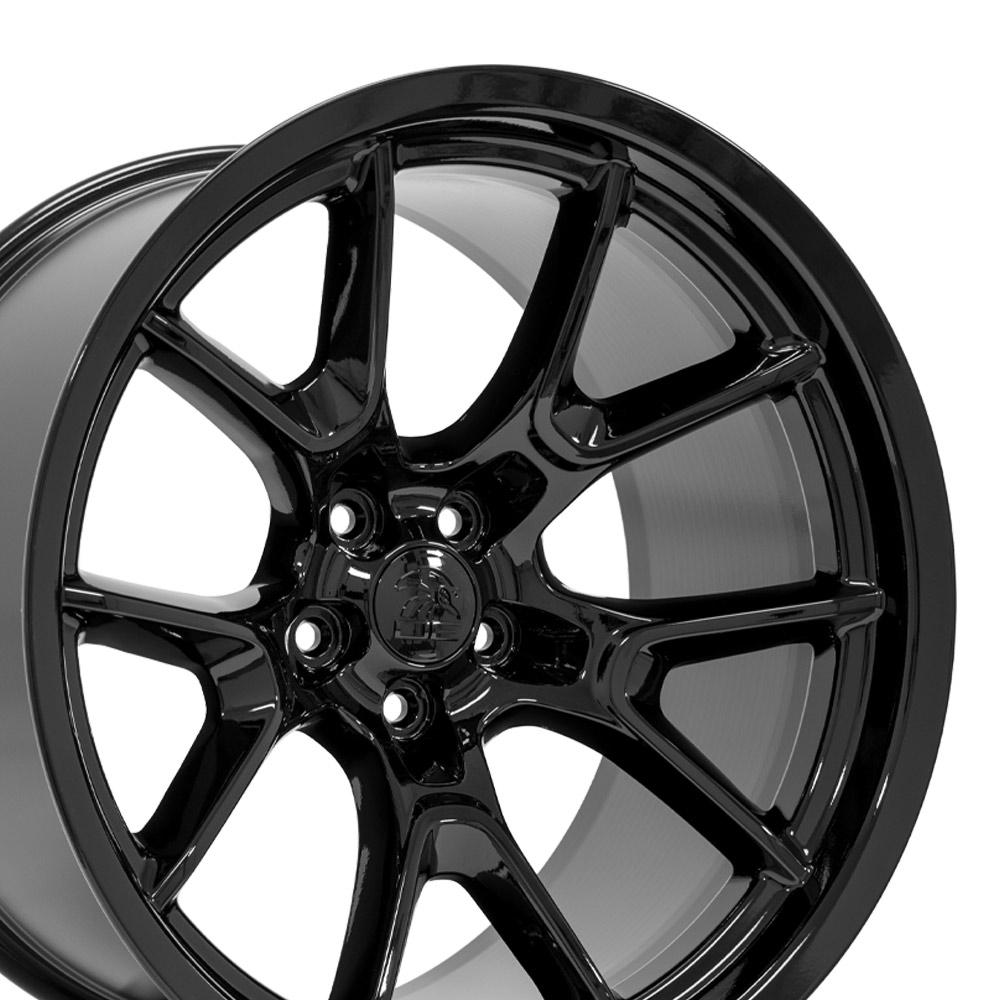 Set of 4 OE Wheels DG21 20x11 Gloss Black wheel, 5x115, -2.5mm offset