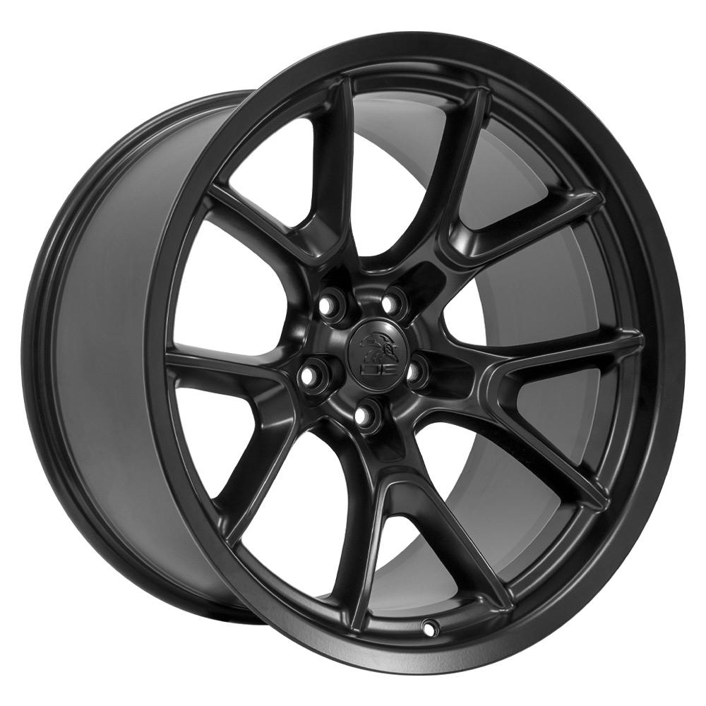 Set of 4 OE Wheels DG21 20x11 Satin Black wheel, 5x115, -2.5mm offset