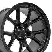 OE Wheels DG21 20x11 Satin Black wheel, 5x115, -2.5mm offset