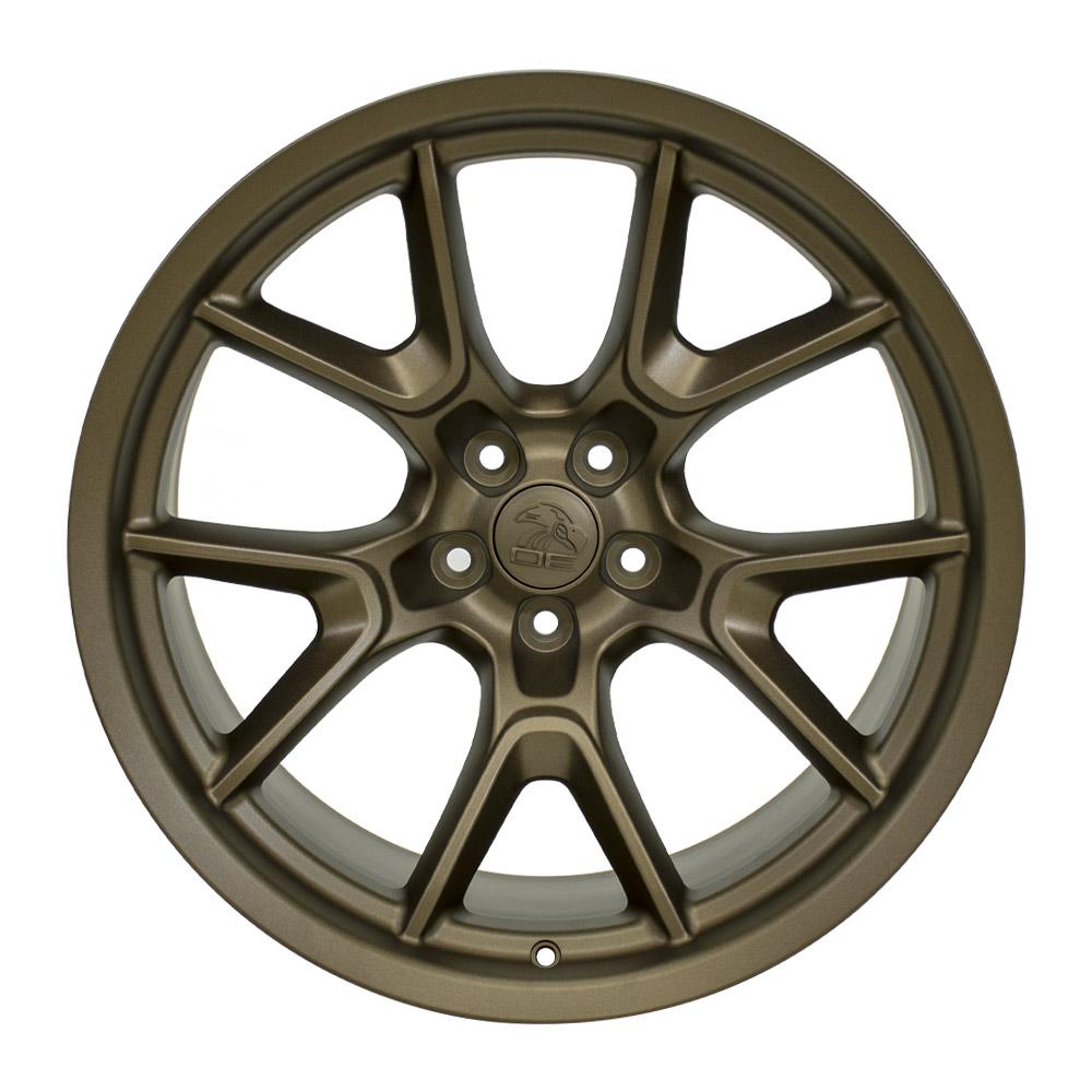Set of 4 OE Wheels DG21 20x11 Satin Bronze wheel, 5x115, -2.5mm offset