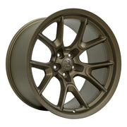 Set of 4 OE Wheels DG21 20x11 Satin Bronze wheel, 5x115, -2.5mm offset