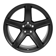 OE Wheels DG22 20x9.5 Satin Black wheel, 5x115, 18mm offset