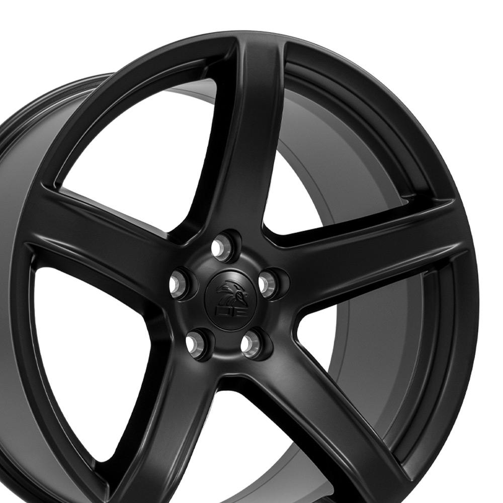 OE Wheels DG22 20x9.5 Satin Black wheel, 5x115, 18mm offset