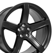 OE Wheels DG22 20x10.5 Satin Black wheel, 5x115, 25mm offset