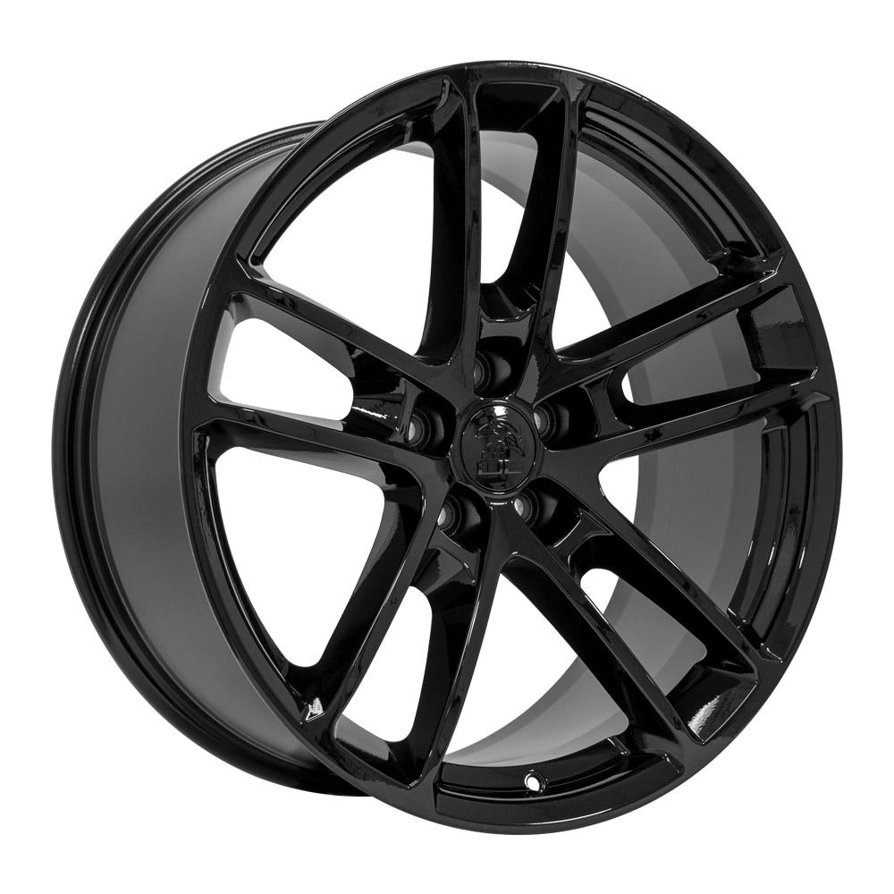 Set of 4 OE Wheels DG23 20x9 Gloss Black wheel, 5x115, 18mm offset