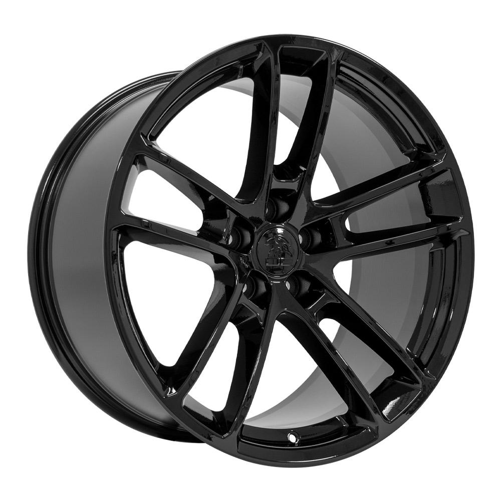 Set of 4 OE Wheels DG23 20x10 Gloss Black wheel, 5x115, 18mm offset