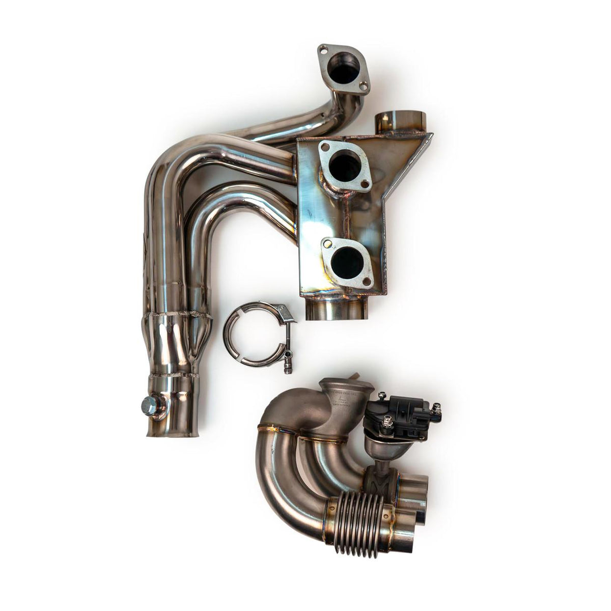 1990-1998 Porsche 964/993 Carrera GT3 Fabspeed Center Muffler Conversion Package - image 2