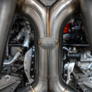 2023-2026 Lamborghini Revuelto Super Fabspeed Sport Formula 1 Style X-Pipe - image 8