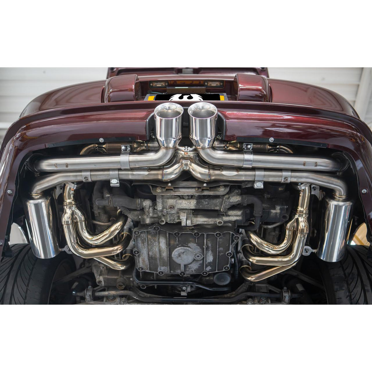 Porsche 996/997.1 Carrera GT3 Fabspeed Center Outlet Conversion Tips - image 1