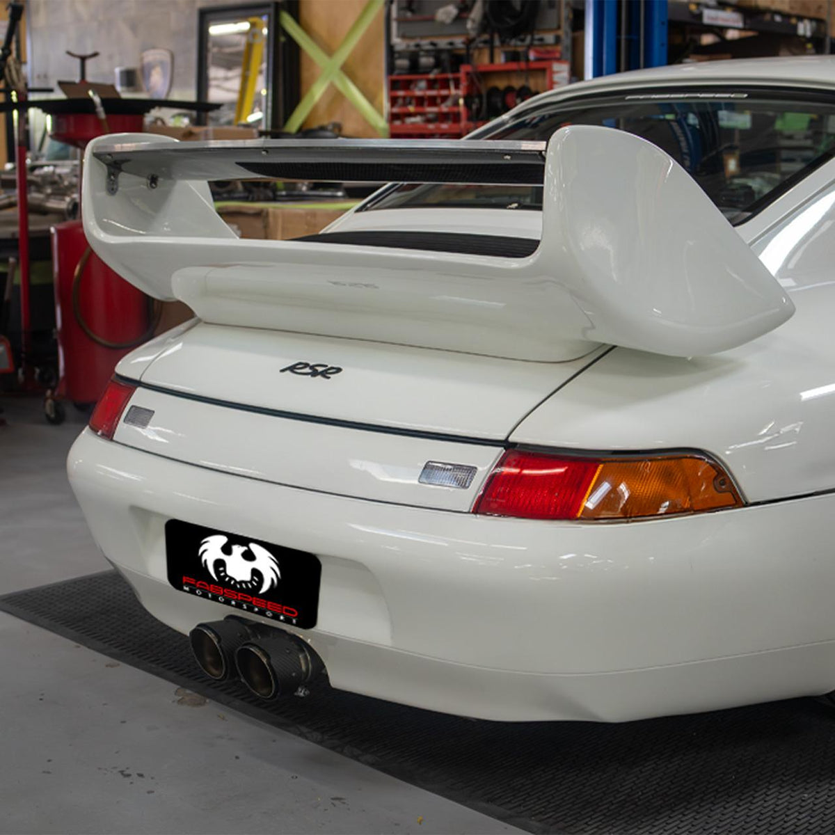 1990-1998 Porsche 964/993 Carrera GT3 Fabspeed Center Muffler Conversion Package - image 11
