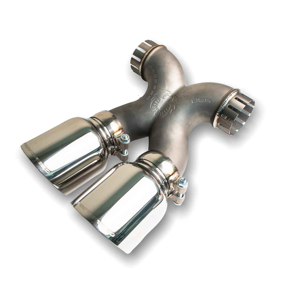 2005-2008 Porsche 987 Boxster / Cayman Fabspeed Maxflo True X-Pipe with Dual Tips - image 7