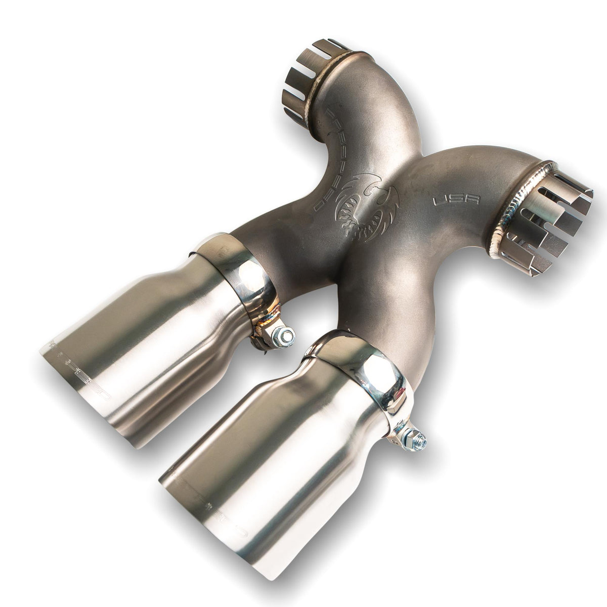 2013-2016 Porsche 981 Boxster/Cayman Fabspeed Maxflo TRUE X-Pipe with Dual Tips - image 11