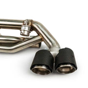 2017-2019 Porsche 991.2 Carrera Fabspeed Valved Center Muffler Bypass X-Pipe (Non-PSE Only) - image 5