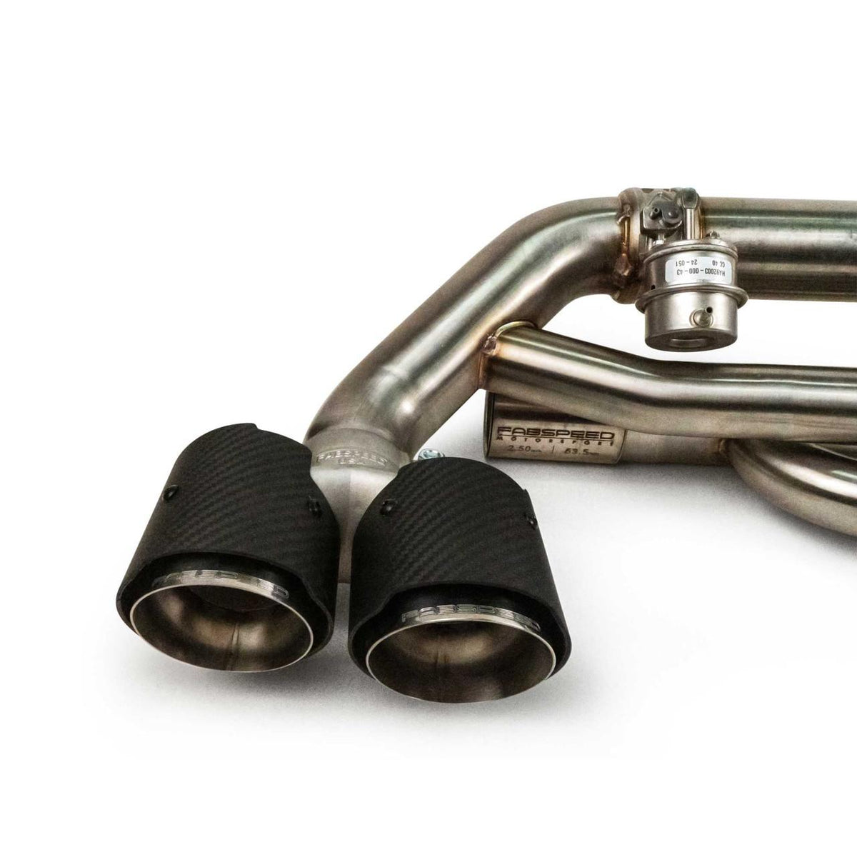 2017-2019 Porsche 991.2 Carrera Fabspeed Valved Center Muffler Bypass X-Pipe (Non-PSE Only) - image 6