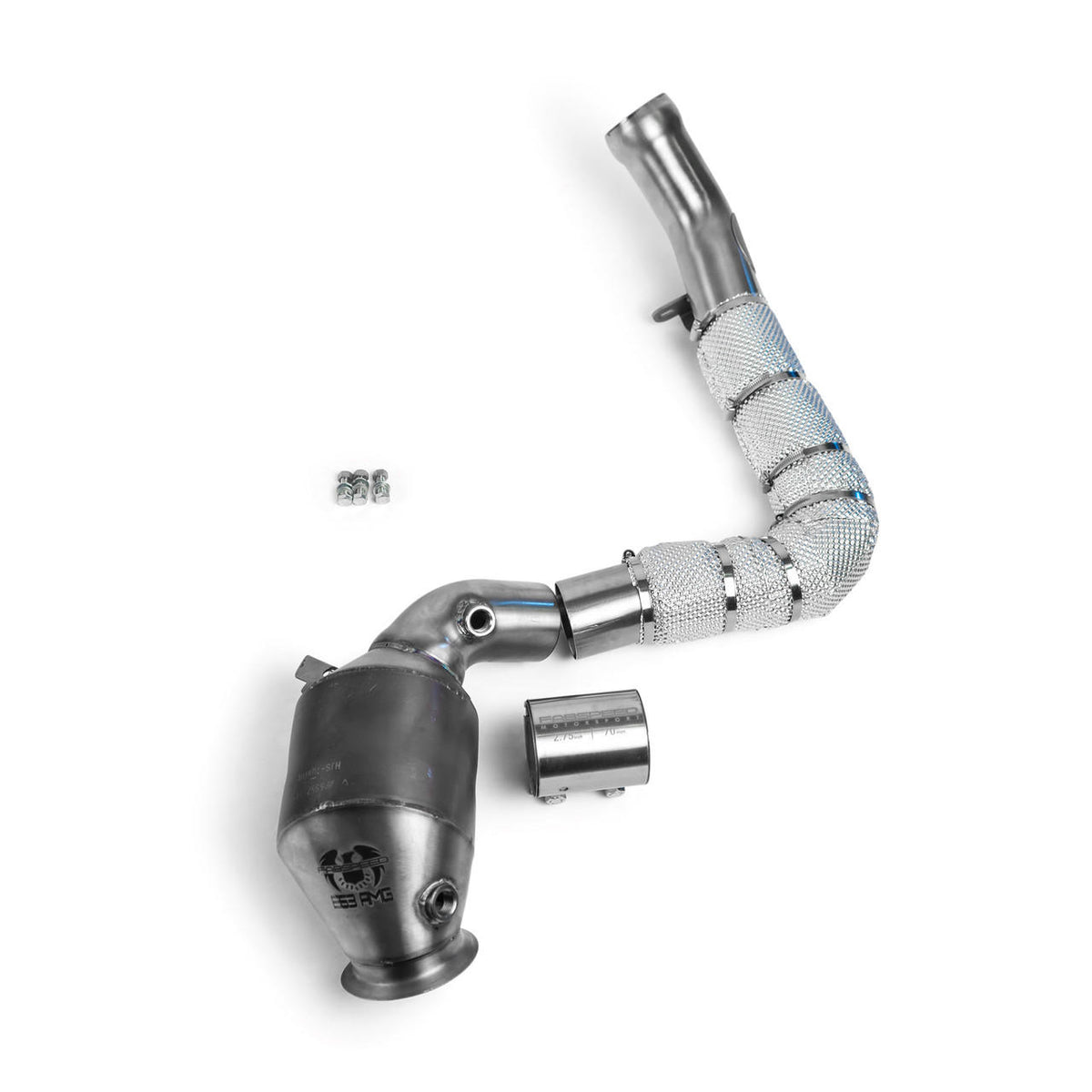 2015-2021 Mercedes-Benz AMG E-63s / GT63 Fabspeed Sport Cat Downpipes - image 3