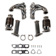 2012-2016 Porsche 991 Carrera Fabspeed RENNKRAFT Modular Headers with HJS Catalytic Converters - image 1