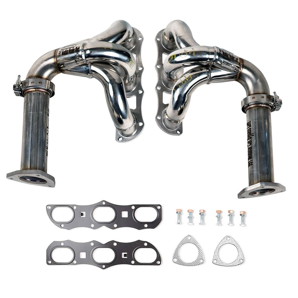 2012-2016 Porsche 991 Carrera Fabspeed RENNKRAFT Modular Headers with HJS Catalytic Converters - image 3