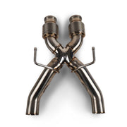 2021-2024 McLaren Artura Fabspeed Supersport X-Pipe Rear cat-back Exhaust - image 1